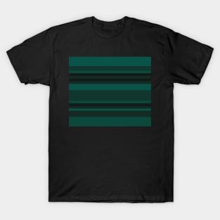 Glorious Green Stripes T-Shirt